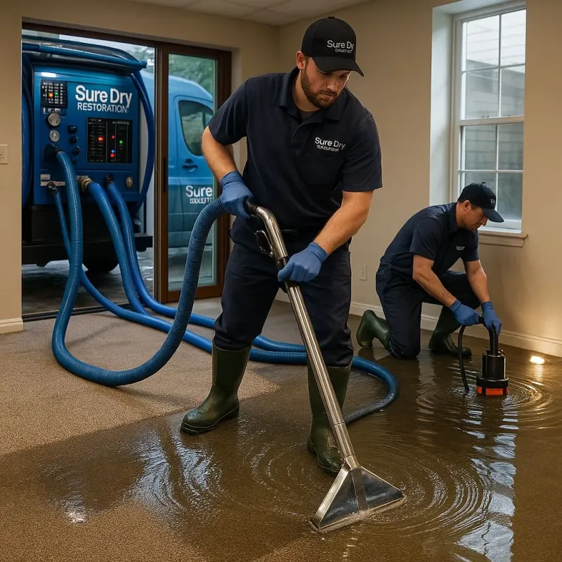 Water Extraction and Removal process in Wade Hampton, SC